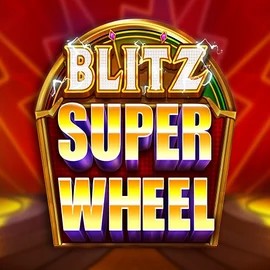 Blitz Super Wheel online game logo by Pragmatic Play on hugoscasino.se