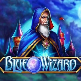 Blue Wizard logo by Quickspin at Hugo CasinoBlue Wizard