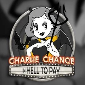 Charlie Chance in Hell to Pay slot logo by Play'n GO at Hugo Casino