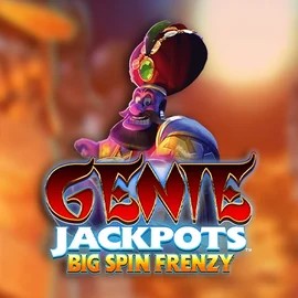 Genie Jackpots: Big Spin Frenzy by Blueprint Gaming, showcased at hugoscasino.se – game logo