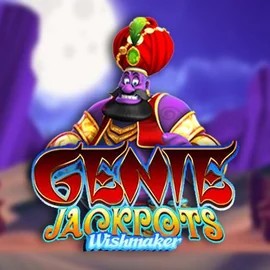 Official Jackpots logo: Genie Jackpots Wishmaker by Blueprint Gaming at Hugo Casino