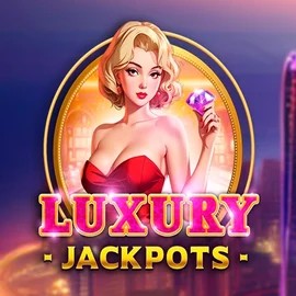 Luxury Jackpots logo – Jackpots by Triple Cherry at Hugo Casino