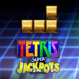 Official Jackpots logo: Tetris Super Jackpots by WMS at Hugo Casino