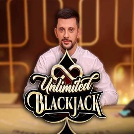 Unlimited Blackjack casino game by Ezugi – featured logo at Hugo Casino